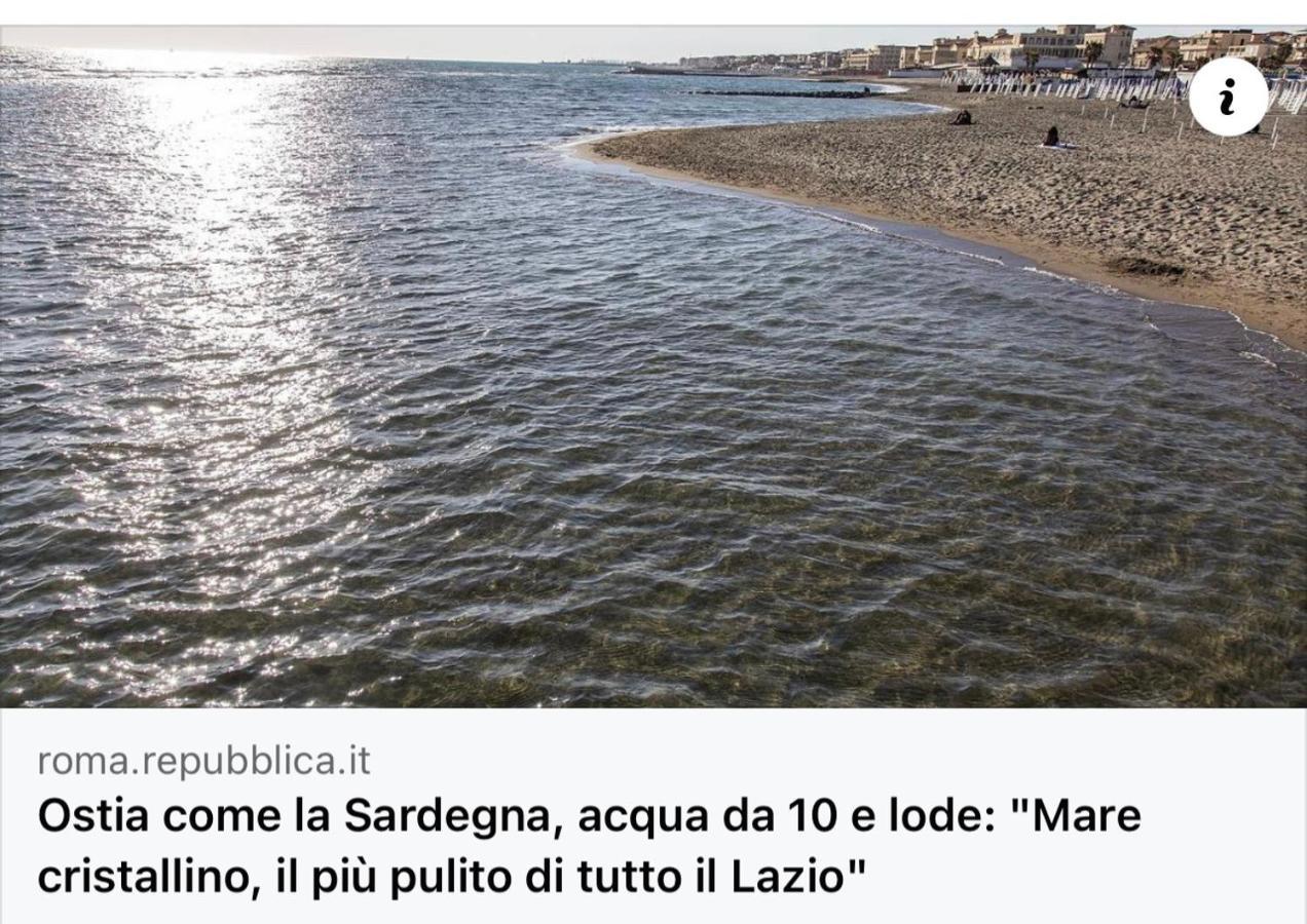 Apartmán Front Sea Luxury Lido di Ostia Exteriér fotografie