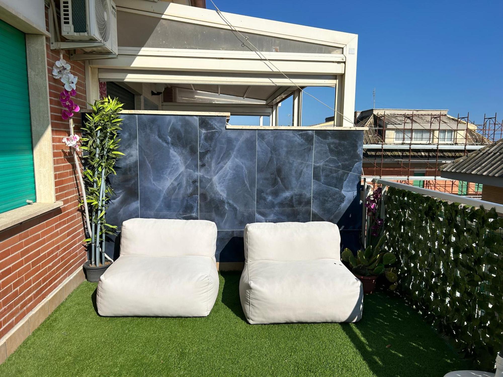 Apartmán Front Sea Luxury Lido di Ostia Exteriér fotografie